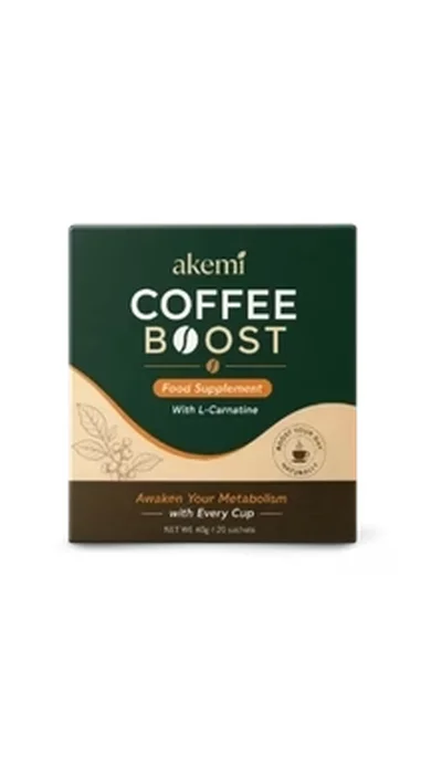 Akemi Coffee Boost product box